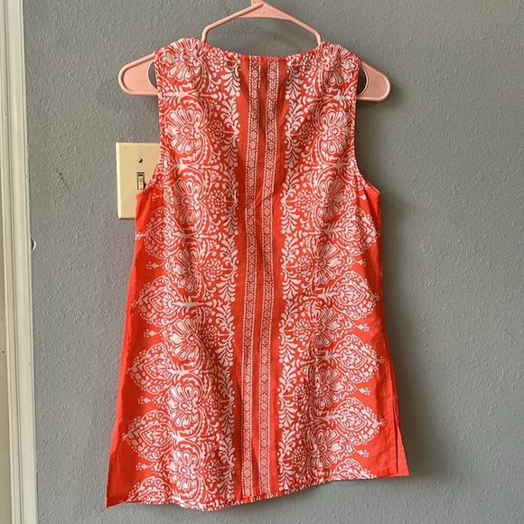 Tommy Bahama Orange Floral Blouse - Picture 4 of 4